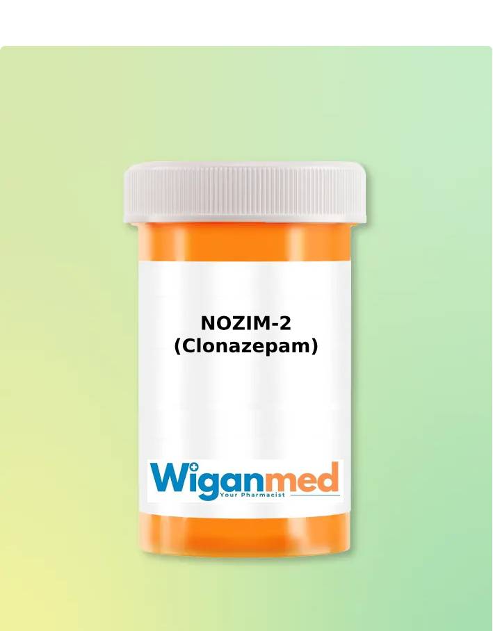 NOZlM-2 (Clonazepam) (2 mg) - 30 Tablets